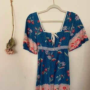 Anthropologie Lilka Floral Dress (Small)